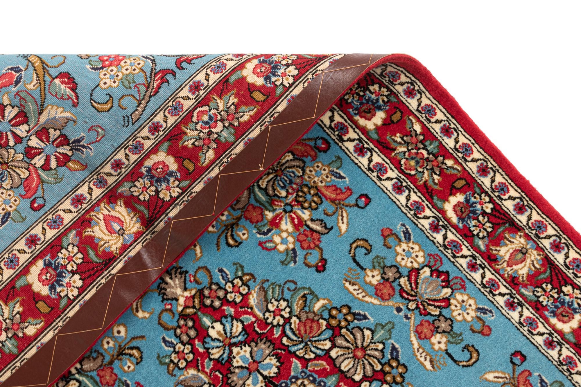 2' 8 x 12' 10 Hand Knotted Qom Persian Runner Rug