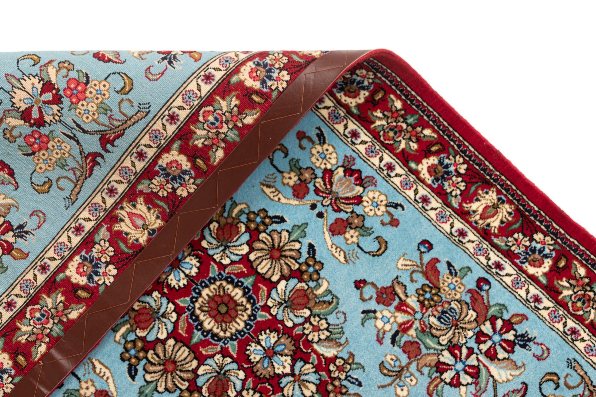 2' 8 x 12' 10 Hand Knotted Qom Persian Runner Rug
