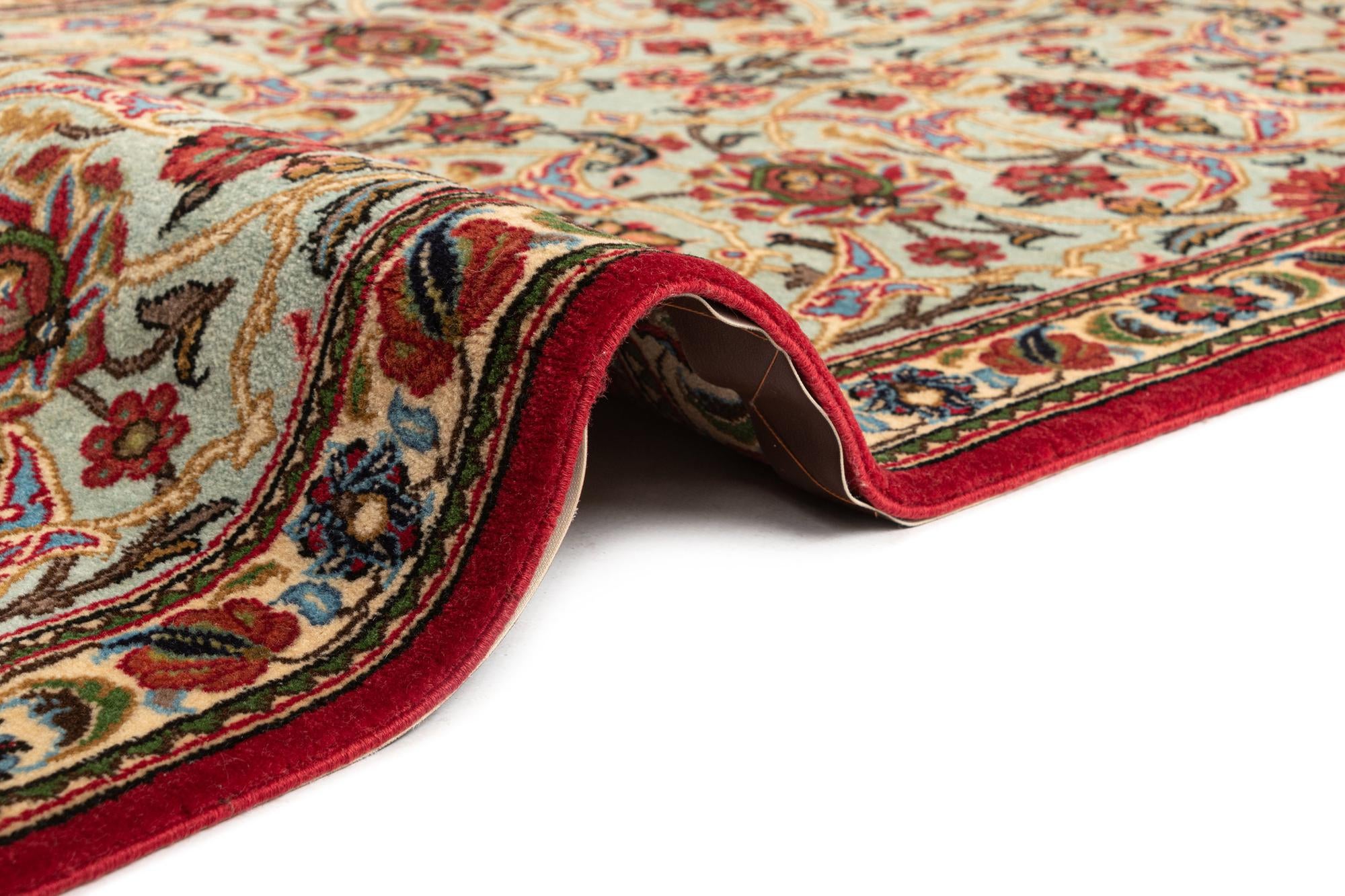 2' 7 x 6' 6 Hand Knotted Qom Persian Runner Rug