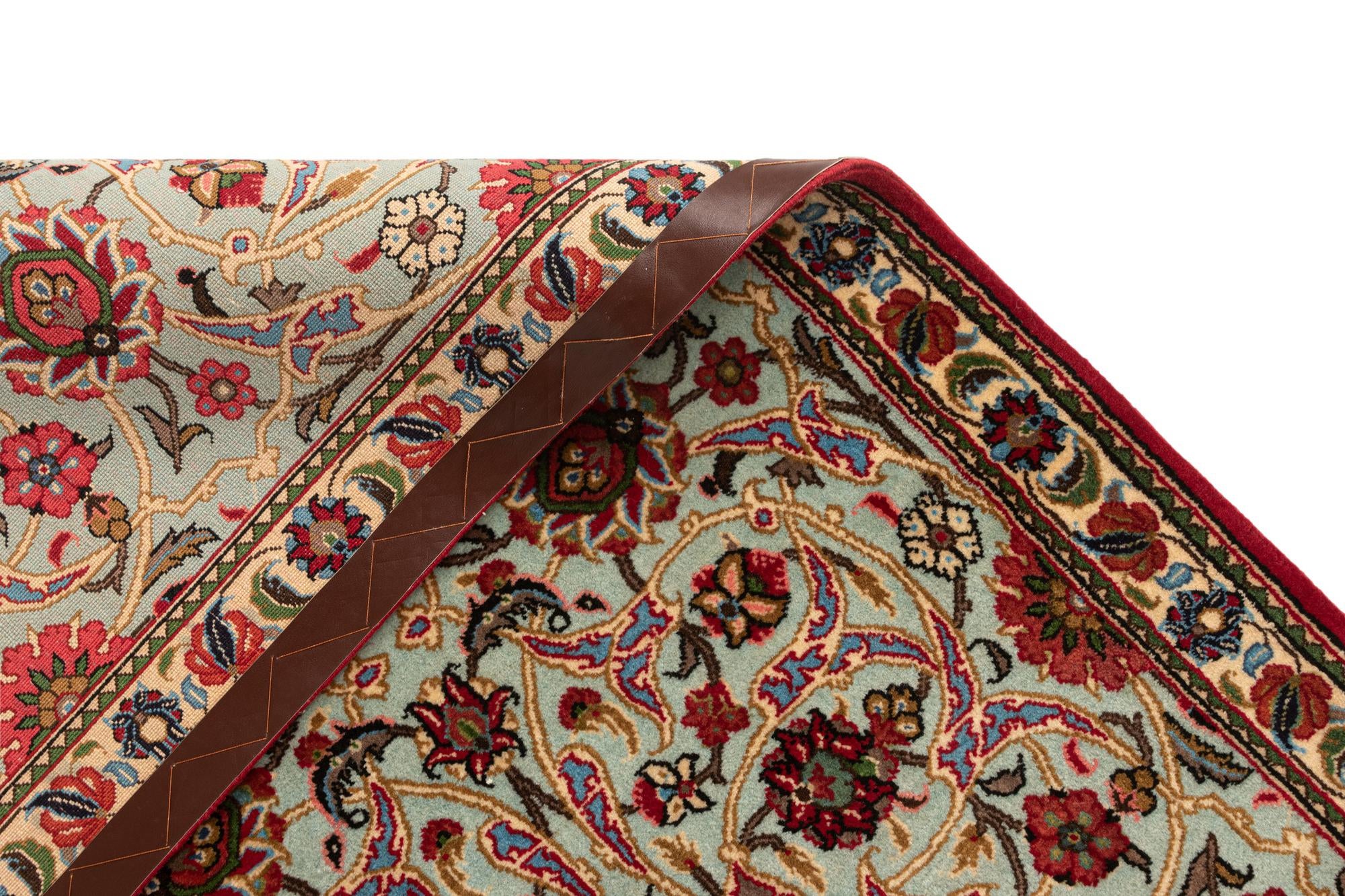 2' 7 x 6' 6 Hand Knotted Qom Persian Runner Rug