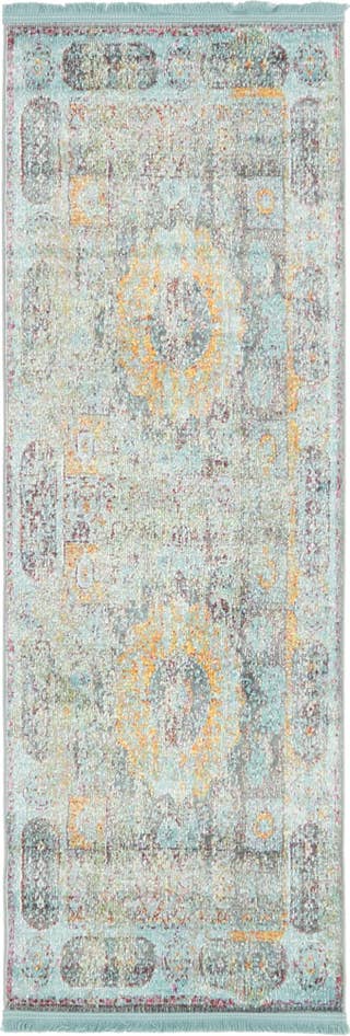 Detail image of 2' 2 x 6' Santiago Runner Rug