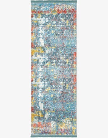 Blue Santiago Runner Rug