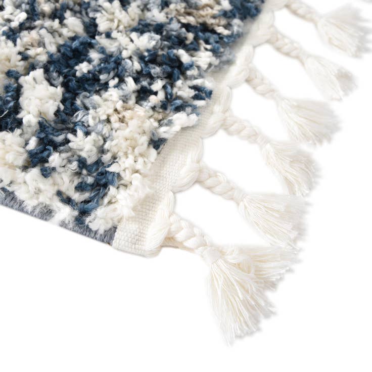 Detail image of 2' x 6' Serenity Shag Runner Rug