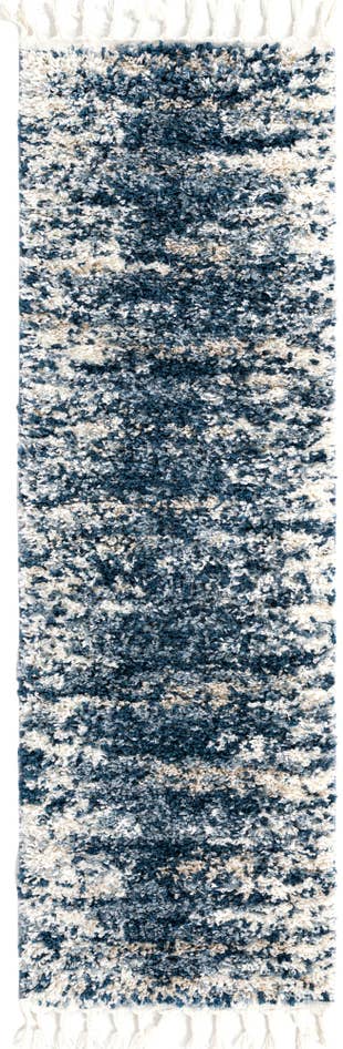 Detail image of 2' x 6' Serenity Shag Runner Rug