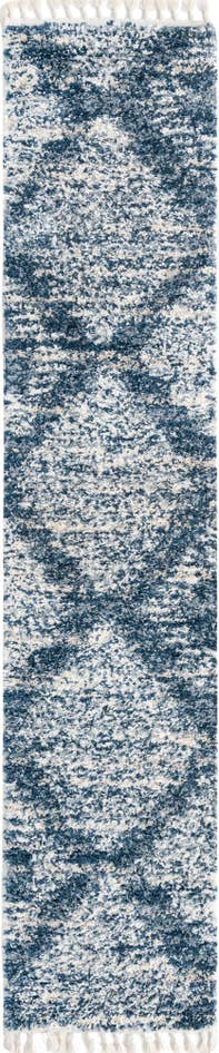 Detail image of 2' 7 x 12' Serenity Shag Runner Rug