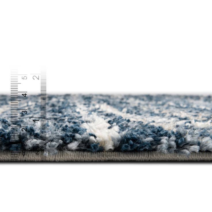 Detail image of 2' x 8' Serenity Shag Runner Rug