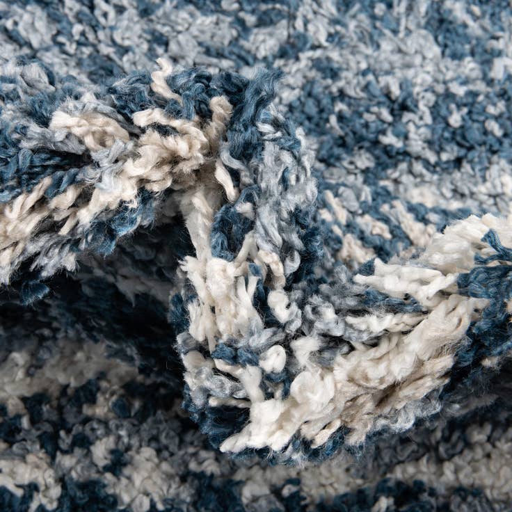 Detail image of 2' x 8' Serenity Shag Runner Rug