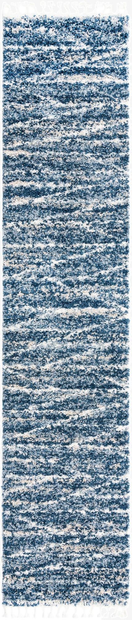 2' 7 x 12' Serenity Shag Runner Rug