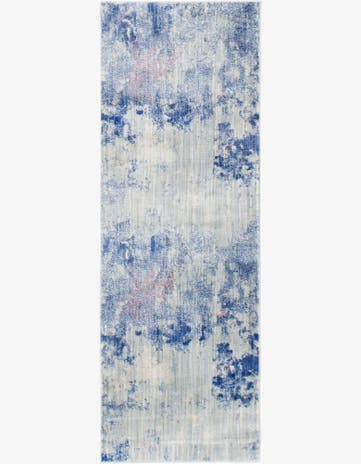 Blue Solaris Runner Rug