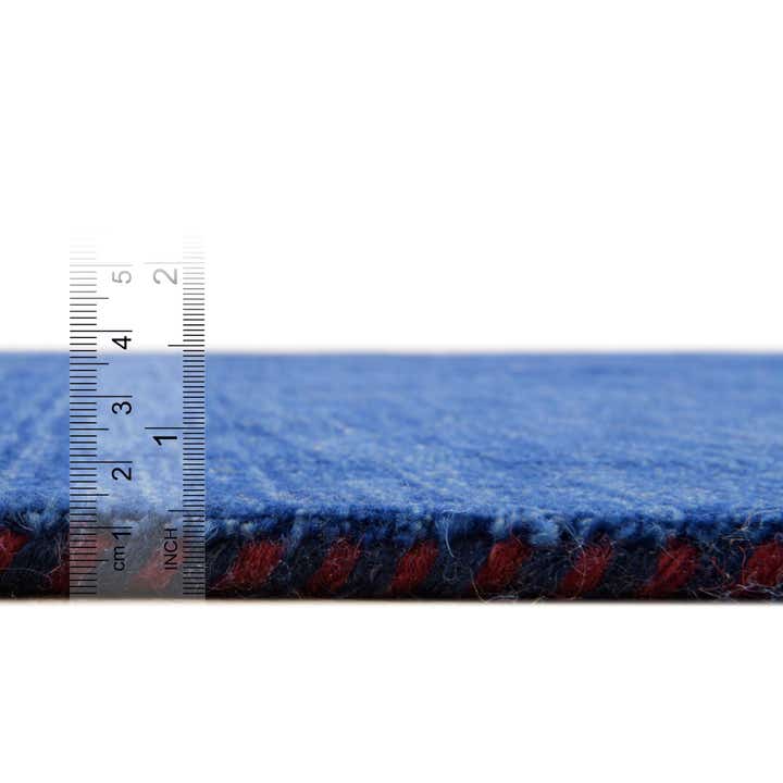 2' 7 x 16' 5 Solid Gabbeh Wool Runner Rug