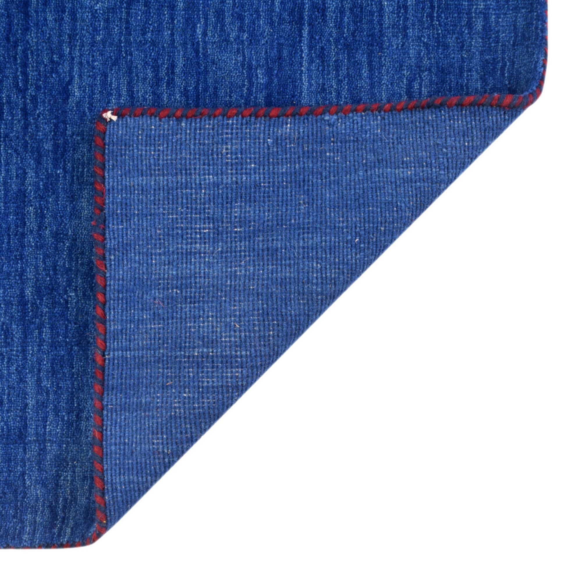 2' 7 x 16' 5 Solid Gabbeh Wool Runner Rug