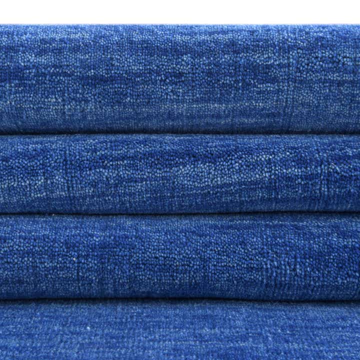 2' 7 x 16' 5 Solid Gabbeh Wool Runner Rug