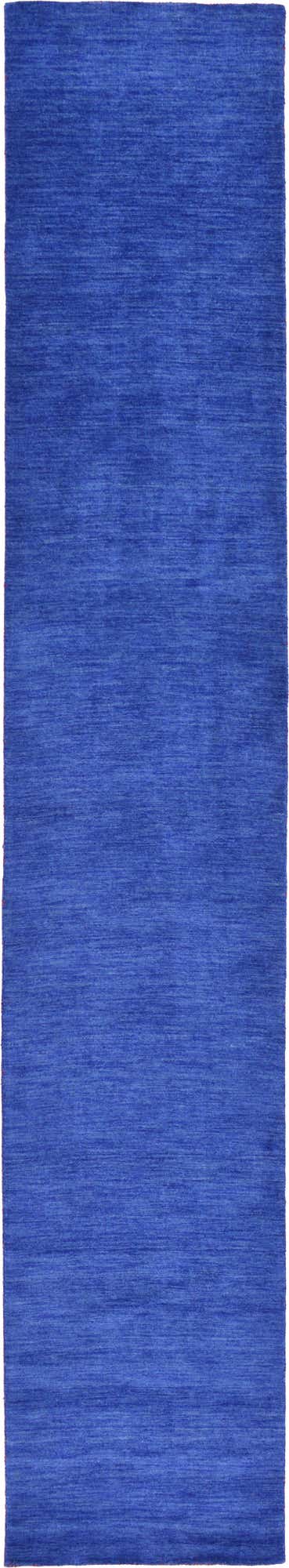 2' 7 x 16' 5 Solid Gabbeh Wool Runner Rug