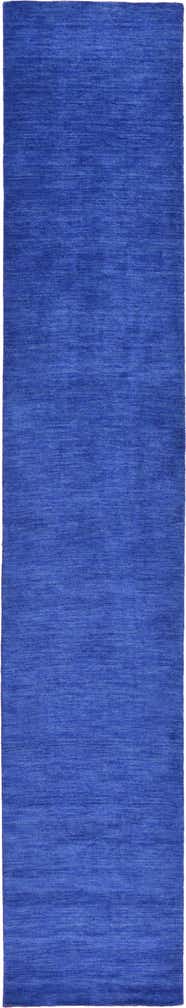 2' 7 x 16' 5 Solid Gabbeh Wool Runner Rug