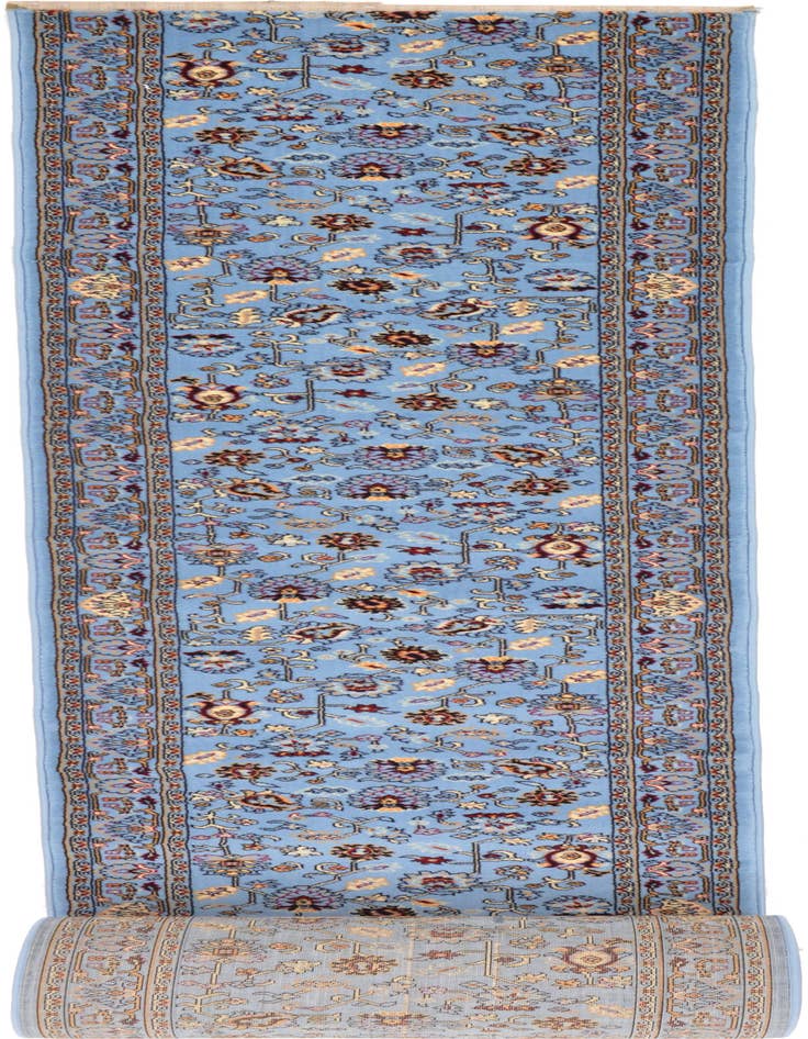 Detail image of 2' 7 x 65' 7 Tabriz Design Runner Rug