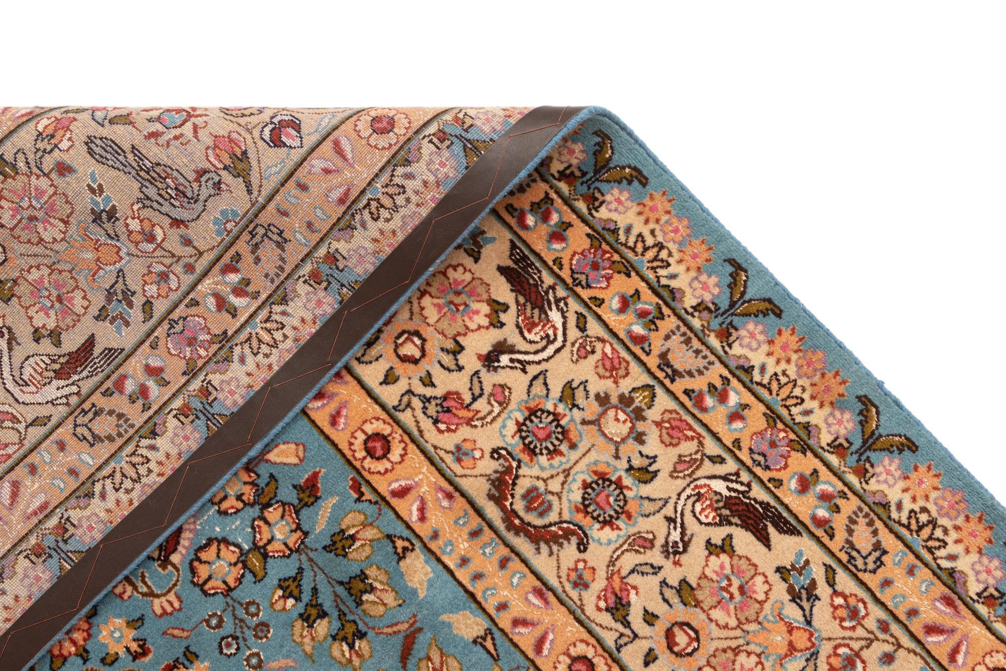 6' 8 x 9' 9 Tabriz Wool Runner Rug