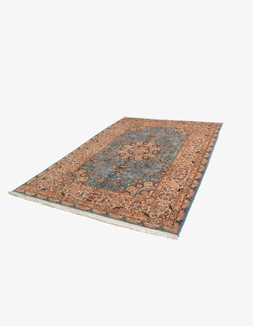 6' 8 x 9' 9 Tabriz Wool Runner Rug