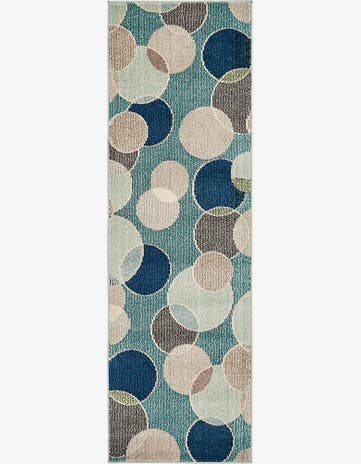 2' 2 x 6' 9 Washable Theia Runner Rug
