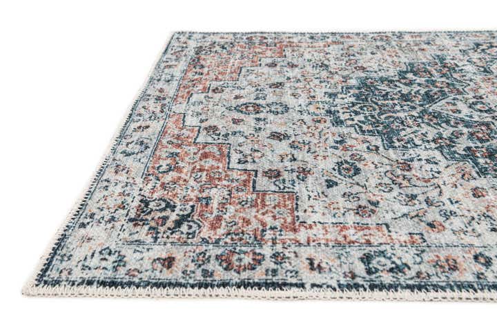 2' 7 x 12' Washable Timeless Runner Rug