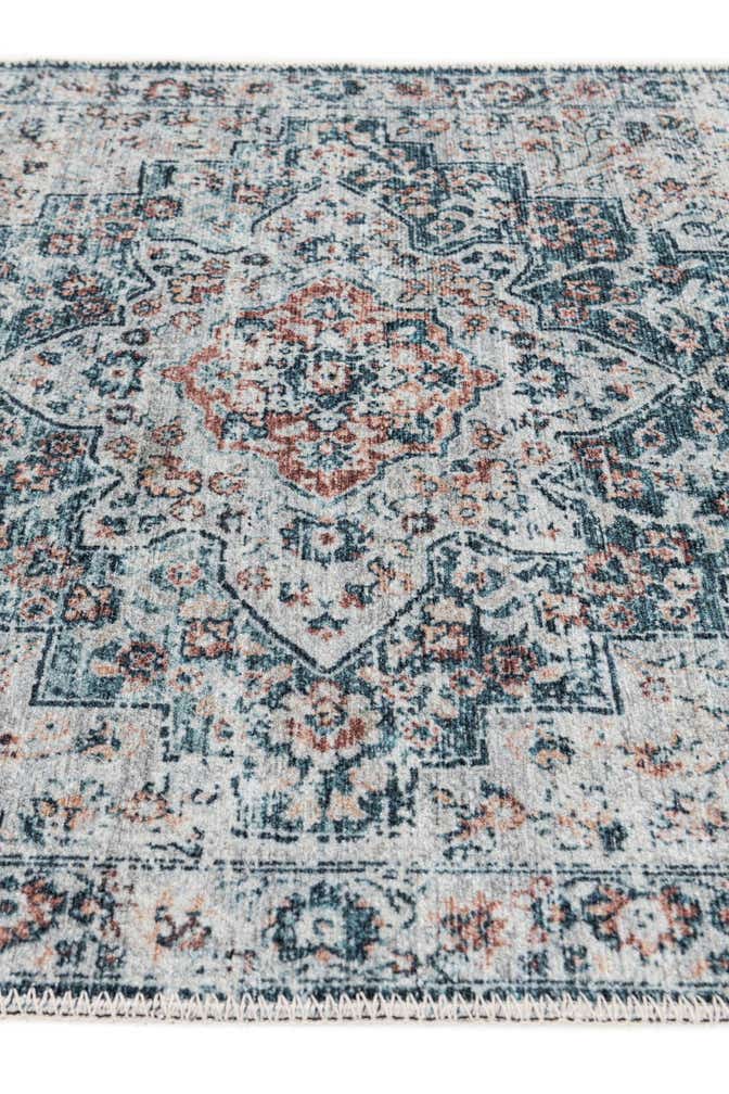 2' 7 x 12' Washable Timeless Runner Rug