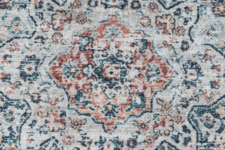 2' 7 x 12' Washable Timeless Runner Rug
