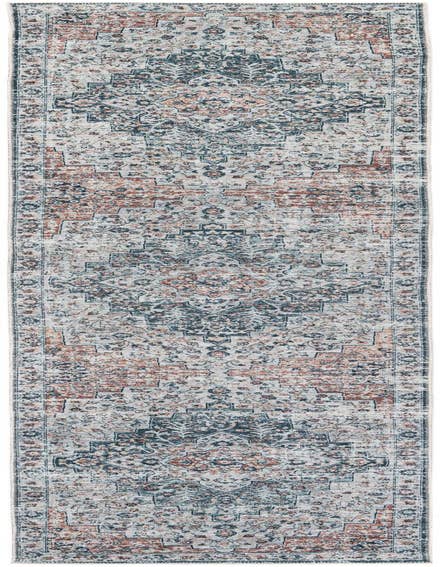 Detail image of 2' 7 x 12' Washable Timeless Runner Rug
