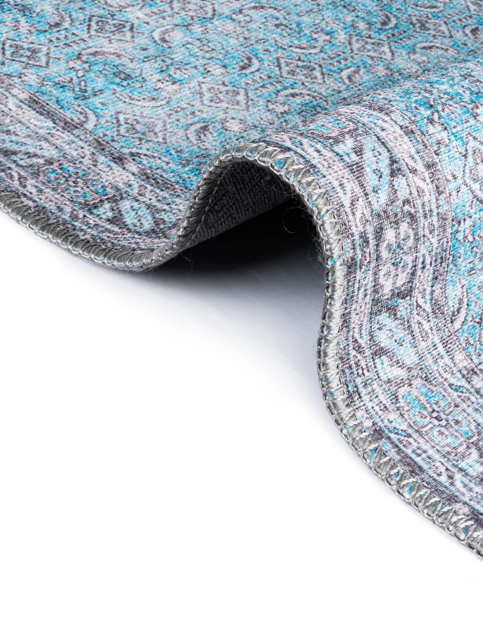2' 6 x 12' Washable Timeless Runner Rug