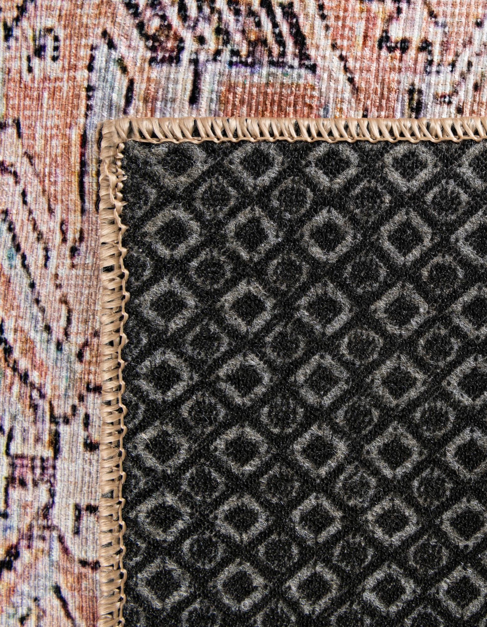 2' x 6' Washable Timeless Runner Rug