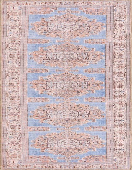 Detail image of 2' 6 x 12' Washable Timeless Runner Rug