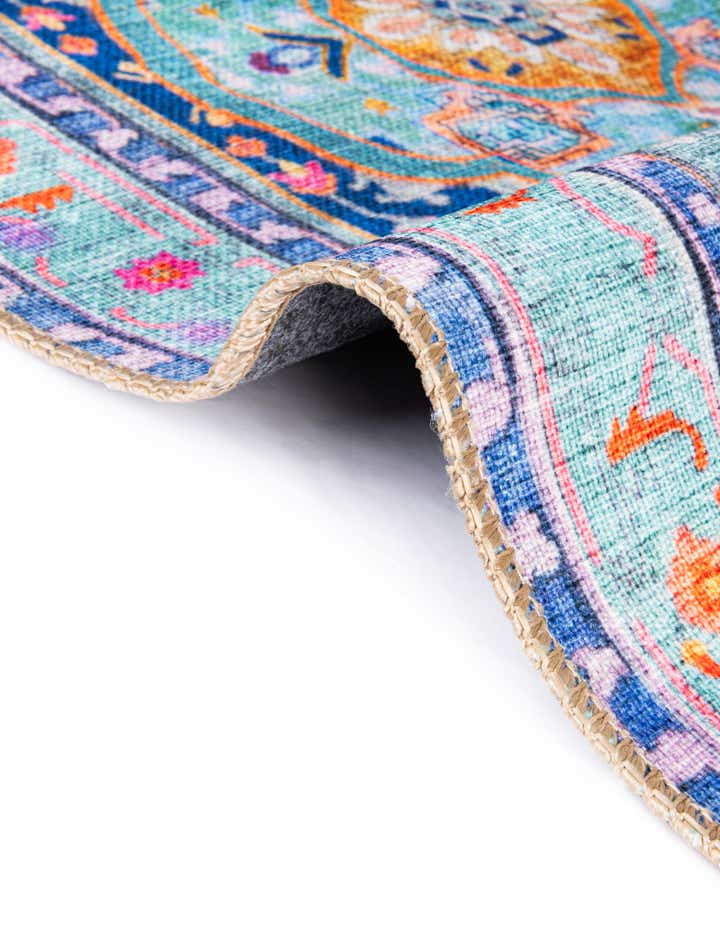 2' x 7' 10 Washable Timeless Runner Rug
