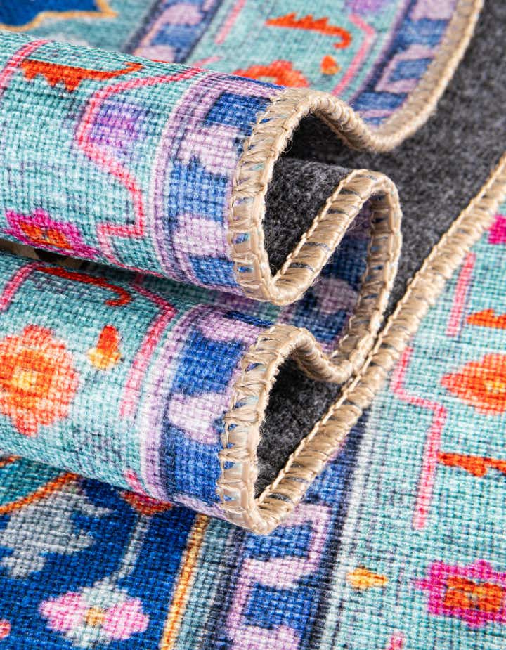 2' x 7' 10 Washable Timeless Runner Rug