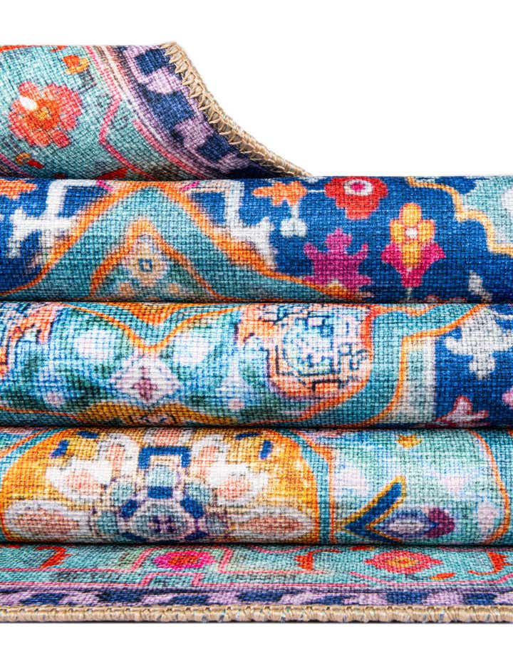 2' x 7' 10 Washable Timeless Runner Rug