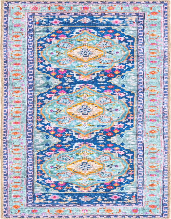 Detail image of 2' x 6' Washable Timeless Runner Rug