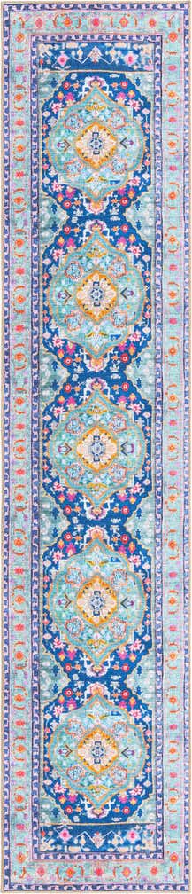2' 6 x 12' Washable Timeless Runner Rug