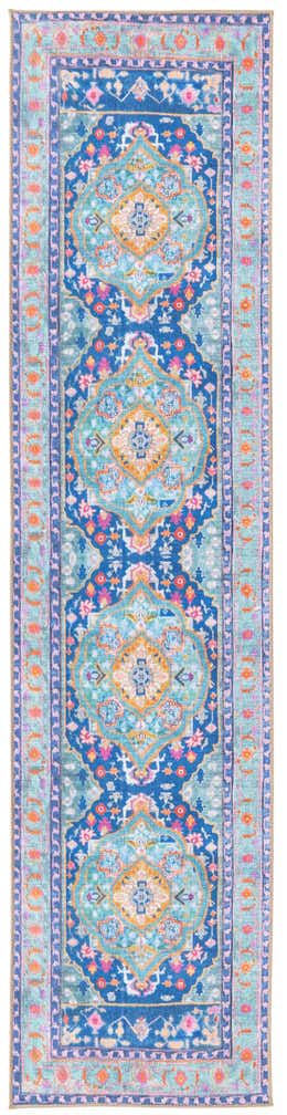 2' 6 x 10' Washable Timeless Runner Rug
