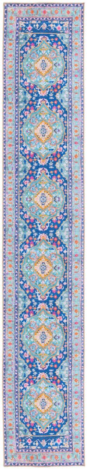 Detail image of 2' 6 x 14' Washable Timeless Runner Rug