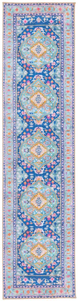 2' x 7' 10 Washable Timeless Runner Rug