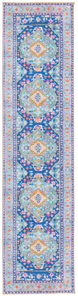 Detail image of 2' x 7' 10 Washable Timeless Runner Rug