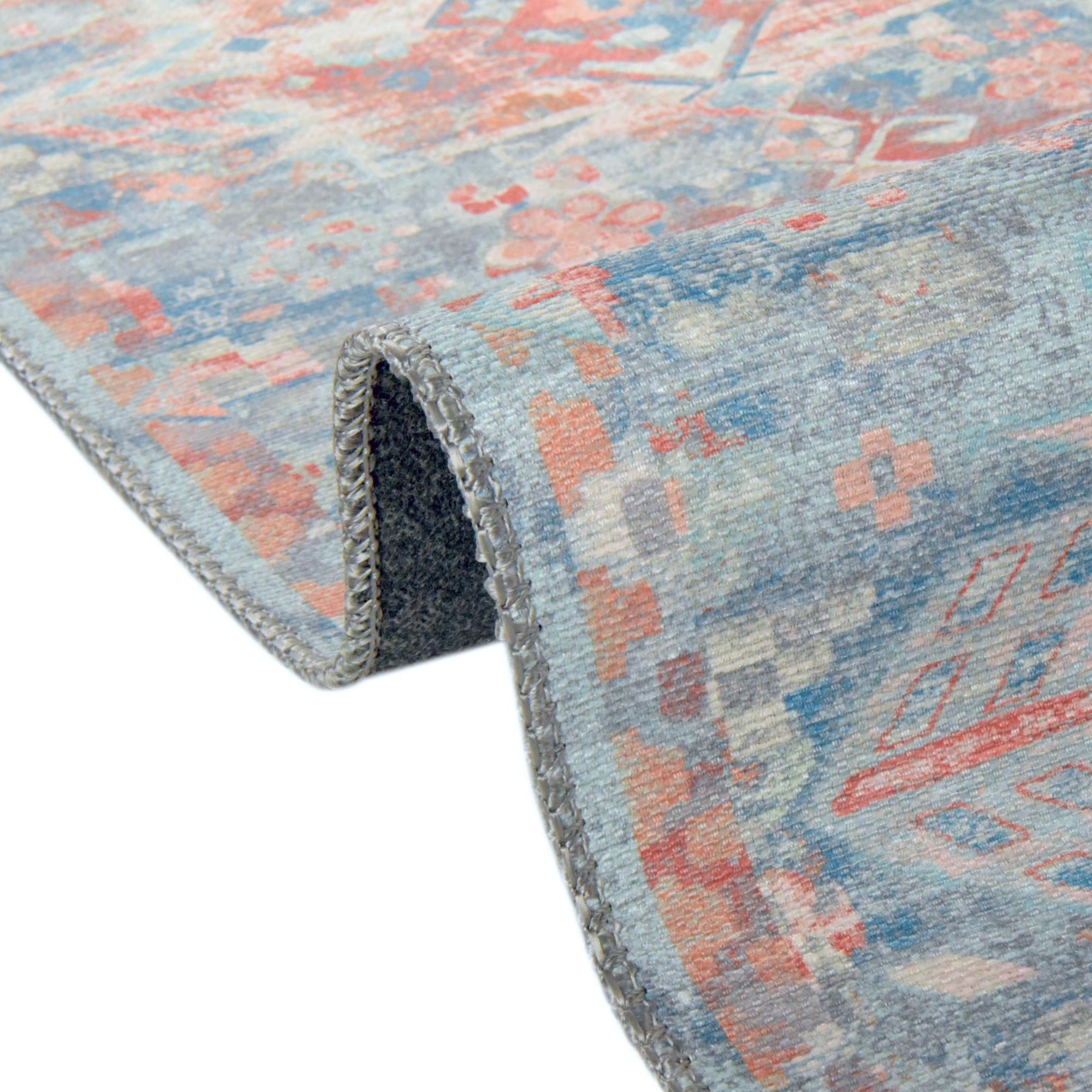 2' 6 x 12' Washable Timeless Runner Rug