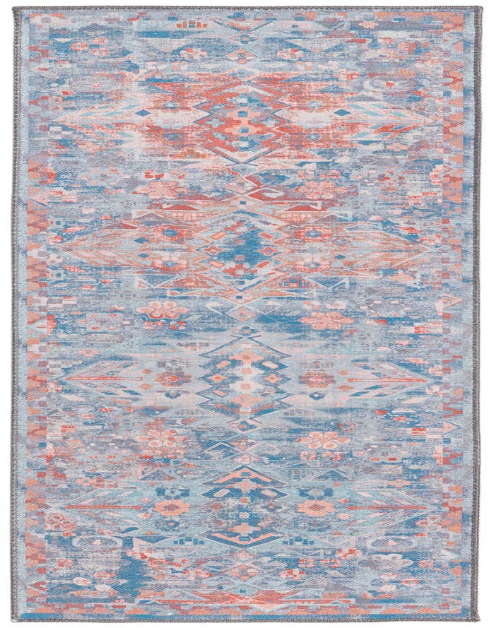 Detail image of 2' x 6' Washable Timeless Runner Rug
