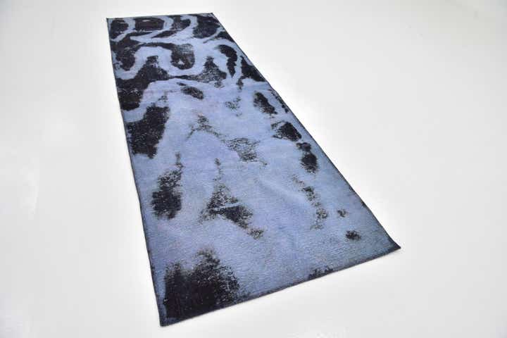 3' 2 x 9' 4 Hand Knotted Ultra Vintage Persian Wool Runner Rug