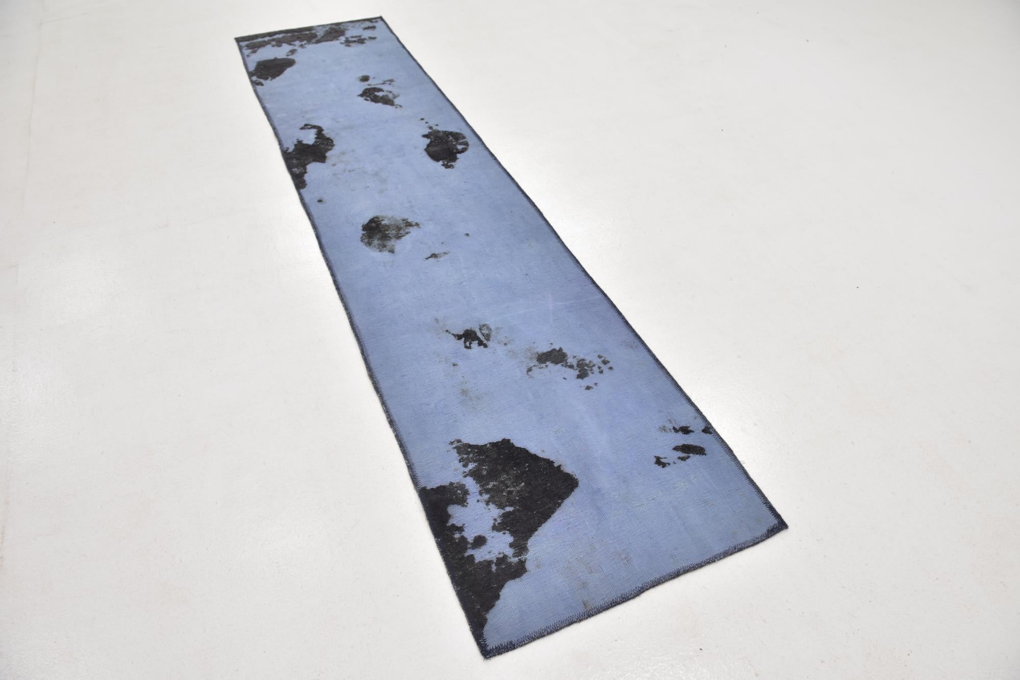 2' 2 x 9' 6 Hand Knotted Ultra Vintage Persian Wool Runner Rug
