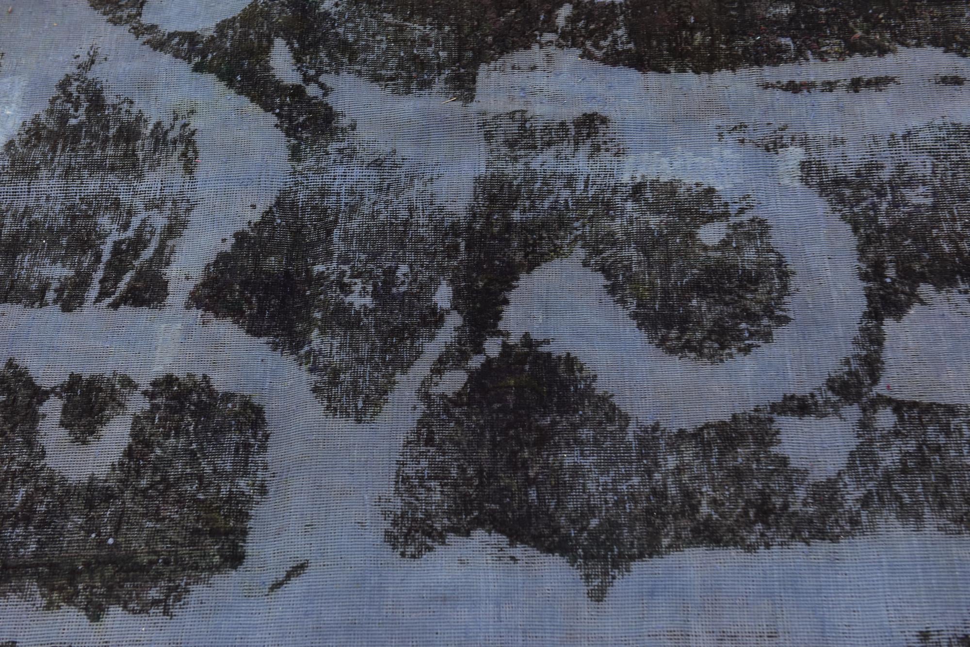 5' 3 x 9' 6 Hand Knotted Ultra Vintage Persian Wool Runner Rug