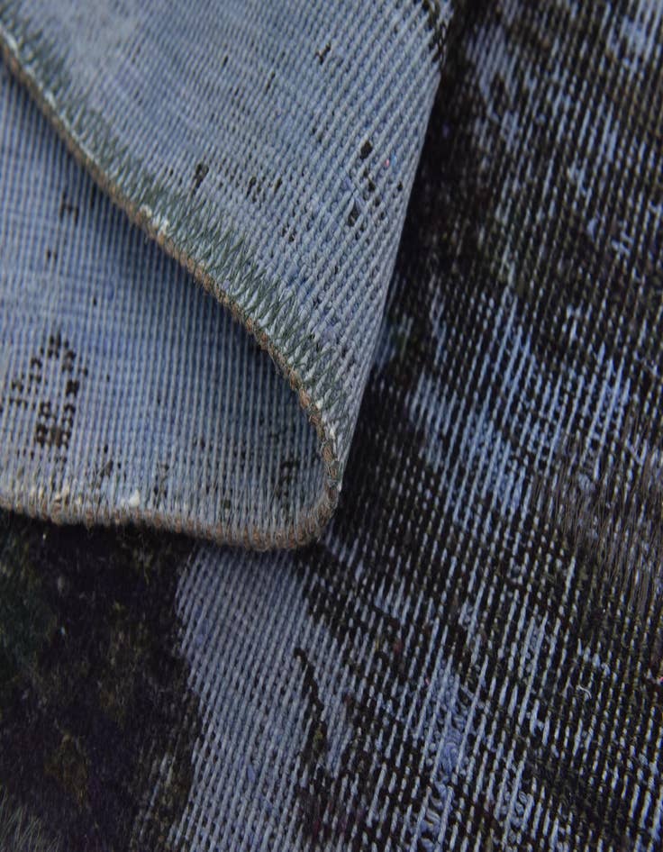 Detail image of 5' 3 x 9' 6  Hand Knotted Ultra Vintage Persian Wool Runner Rug