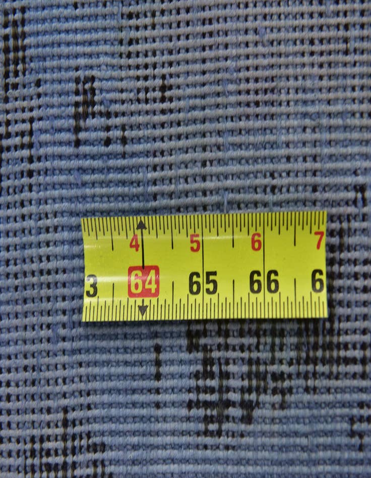 Detail image of 5' 3 x 9' 6  Hand Knotted Ultra Vintage Persian Wool Runner Rug