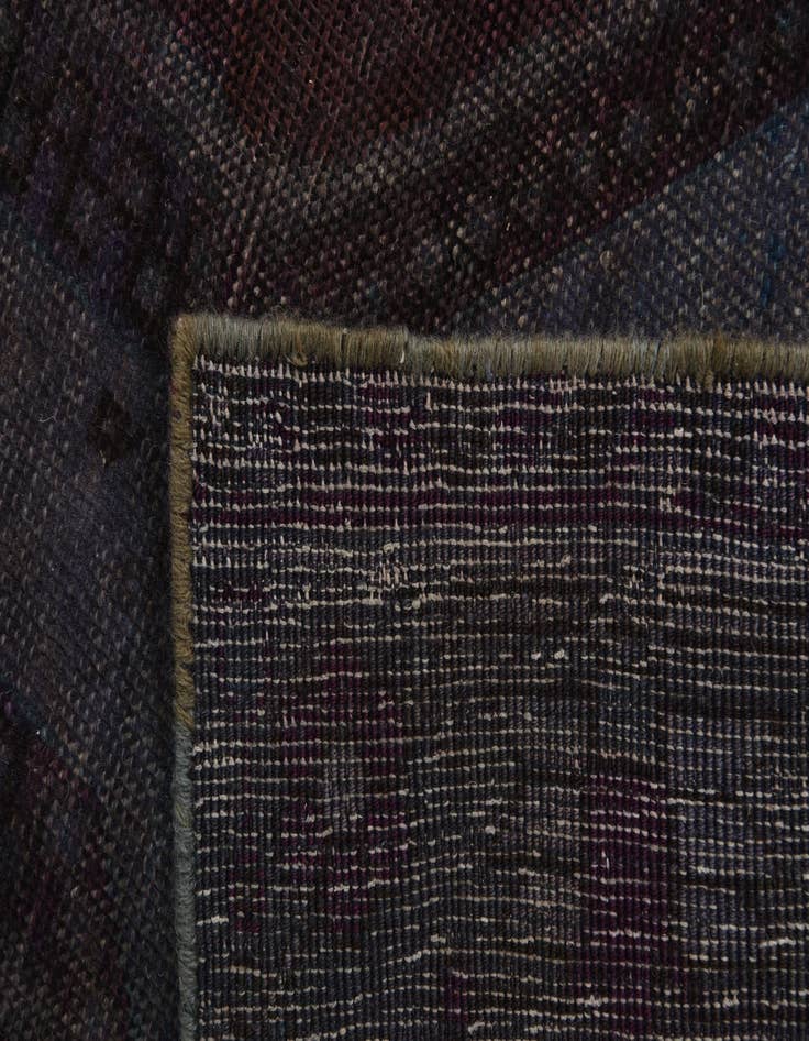 Detail image of 4' 9 x 12' 1  Hand Knotted Ultra Vintage Persian Wool Runner Rug