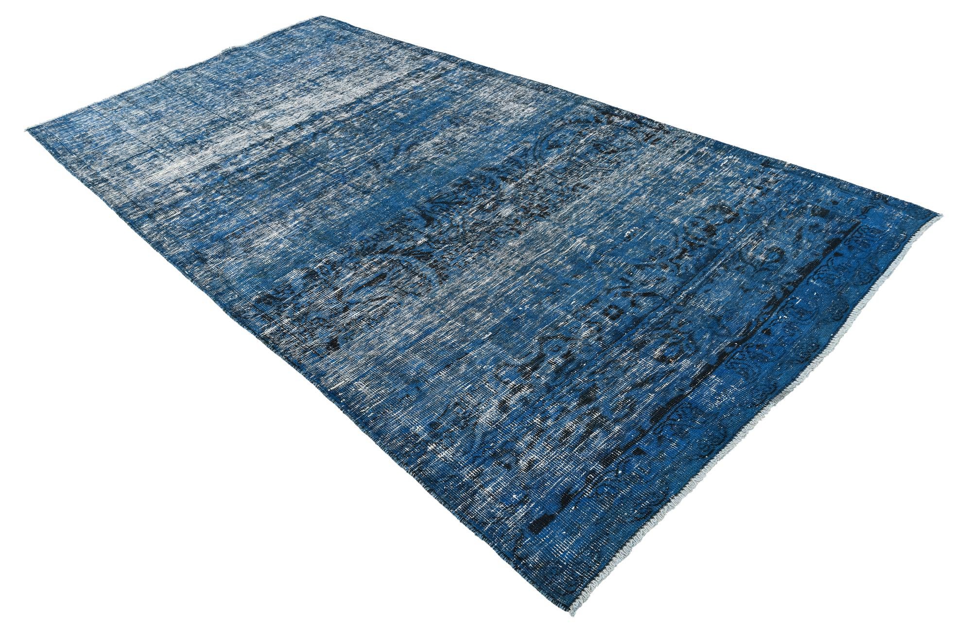 5' 8 x 11' 1 Hand Knotted Ultra Vintage Persian Wool Runner Rug