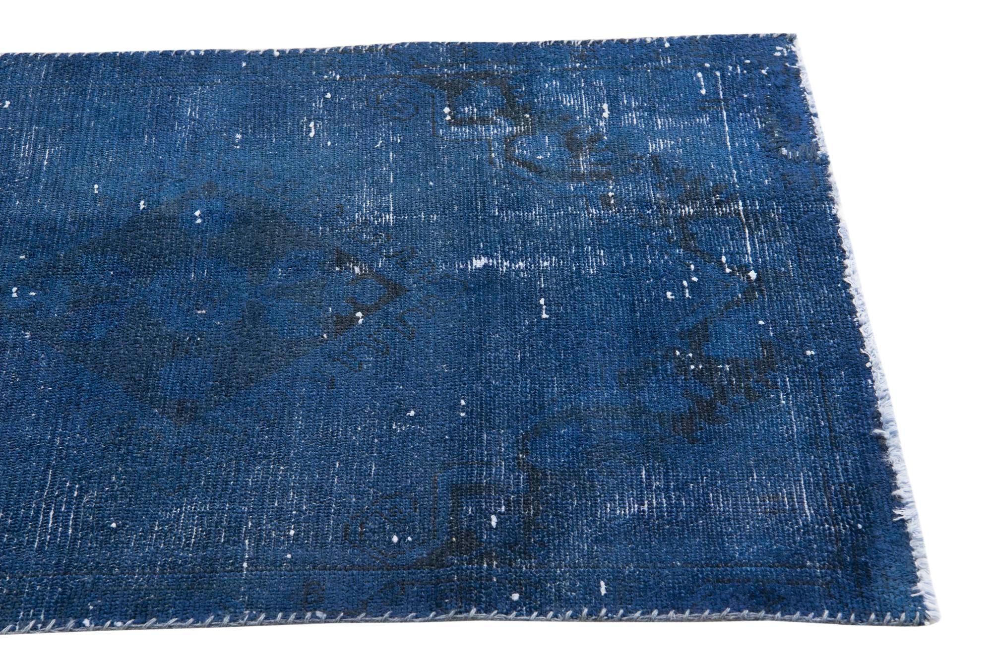 2' 5 x 9' 8 Hand Knotted Ultra Vintage Persian Wool Runner Rug