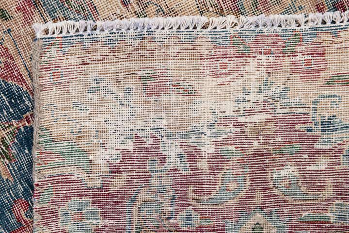 4' 9 x 9' 4 Hand Knotted Ultra Vintage Persian Wool Runner Rug