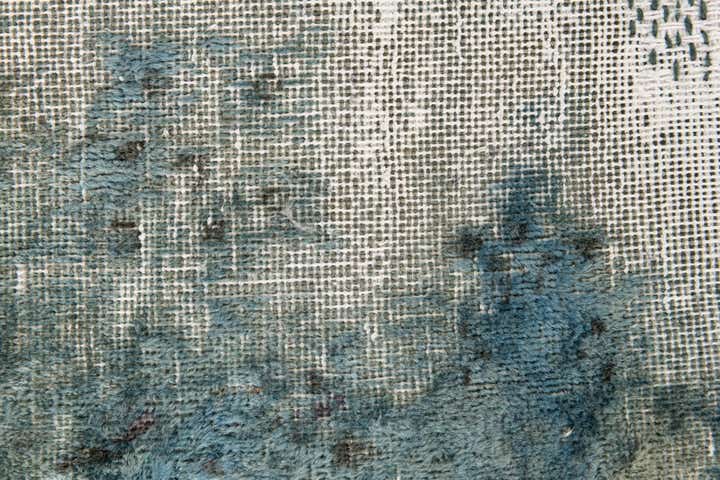 1' 9 x 3' 10 Hand Knotted Ultra Vintage Persian Wool Runner Rug